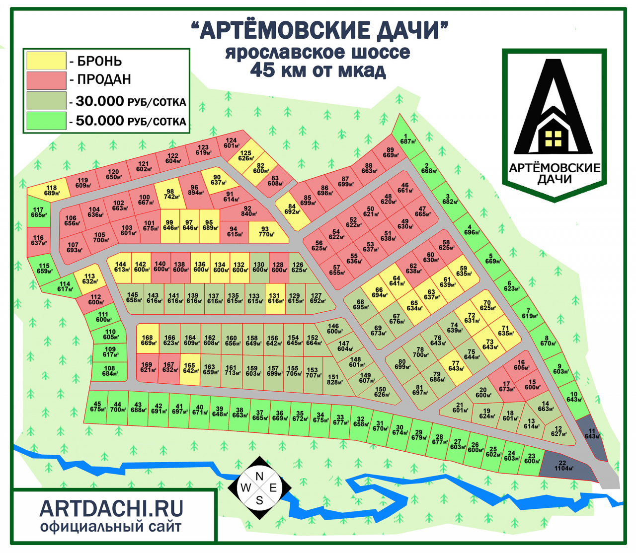 Коттеджный поселок Артемовские дачи